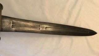 U.  S.  artillery model 1832 short sword,  Ames Mfg,  dated 1843,  Civil War 8