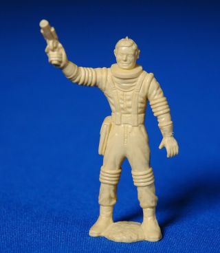 5 Louis Marx REX MARS PLANET PATROL 70mm SPACEMEN,  ALIEN Figures,  VFine,  1950s 6