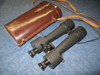 Outstanding German Carl Zeiss D.  F.  18x Presentation Binoculars