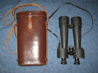 OUTSTANDING GERMAN CARL ZEISS D.  F.  18X PRESENTATION BINOCULARS 2