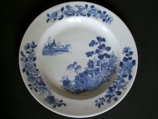 Chinese 18th C Blue And White Christies Nanking Cargo 3595 Porcelain Plate Dish