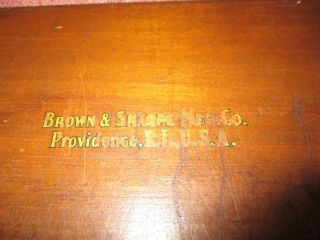 Brown & Sharpe Dail Gauge - USA - Approx 1905 3