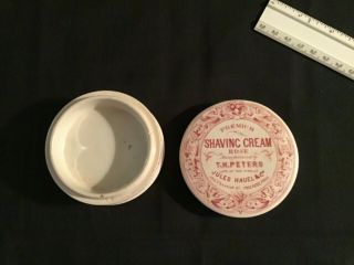 Antique Jules Hauel & Co.  Shaving Cream Pot Lid 4