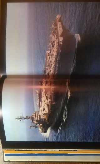 USS Kitty Hawk 1966 - 67 Vietnam Aircraft Carrier Cruise Book w/Mail Jacket 12