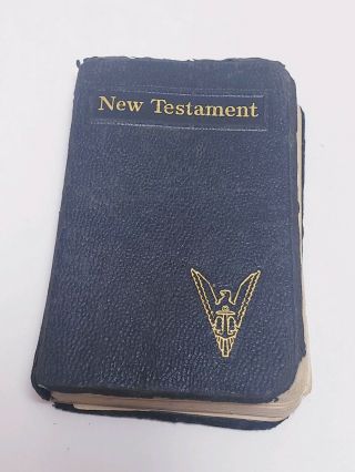 Ww2 Wwii Testament Bible Us Merchant Marine Rare