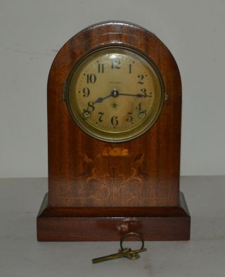 1913 Seth Thomas Prospect No.  4 Antique 12 " Large Mantle Clock,