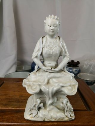 Antique Chinese Crackle Style Buddha