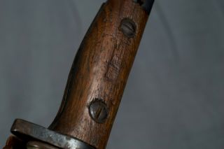WWI 1915 Remington British 1907 SMLE Lee Enfield Bayonet US Modified Scabbard 5