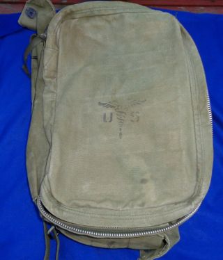 Vietnam Era Medic Bag Medical Corps Backpack M5 Bag Rare