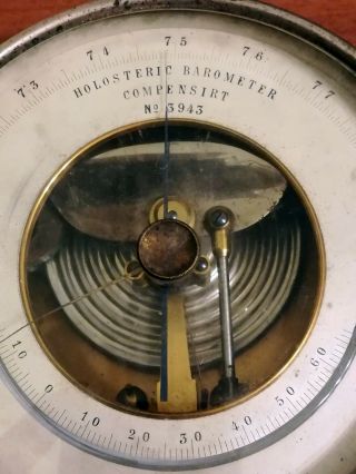 Holosteric Barometer Compensirt / Celsius Thermometer