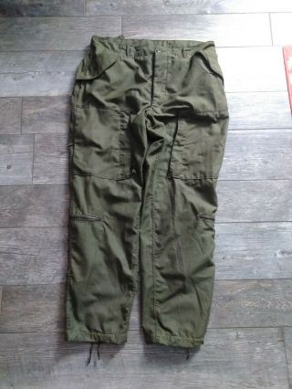 Vietnam War Era U.  S.  X - Large Long Flyers Pants.  Fantastic.