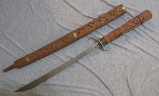 Vietnam War Souvenir Montagnard Sword