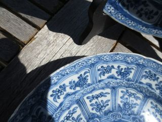 A Pair Chinese Blue and White Porcelain plate,  Kangxi period/18th 4