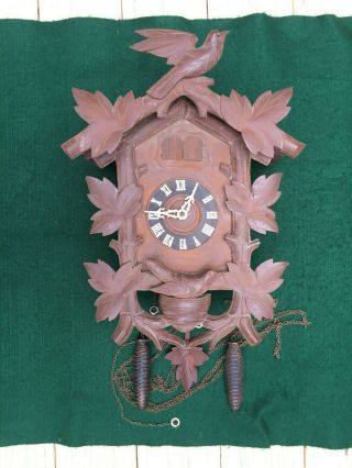 Antique Cuckoo Clock ca 1920 Finish 2