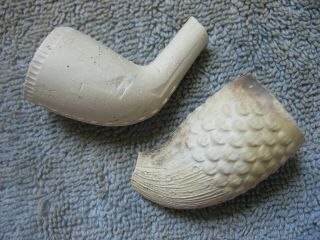 Dug (2) Clay Pipes From Union Winter Campsite - Stafford,  Va.