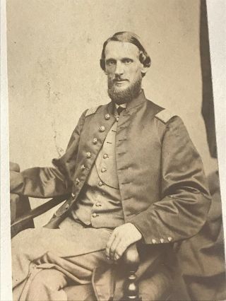 1860s Civil War Officer Cdv Worcester Ma Regt?