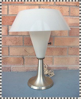 Vintage Mid Century Modern Atomic Space Age Retro Lamp Light 1964 CN Burman 2