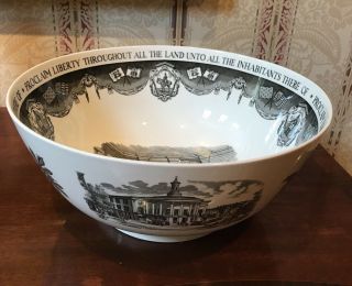 Antique Wedgwood " The Philadelphia Bowl " Bailey,  Banks And Biddle 12 " Bowl