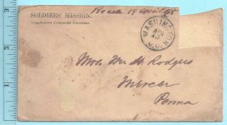 4/15/1865 Washington Dc 2nd Corps Hosp City Point T Rodgers Historical Ltr Dead