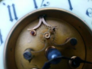 Antique A.  D Mougin,  French Clock Movement,  Dial Etc Visible Escapement 4