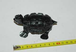 Ww2 Russian Trench Art Turtle Made Of Grenade F1 Steel Toy Turtle.