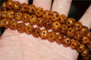 Tibetan antique bracelet prayer beads mala rosary tibet necklace old kapala 7