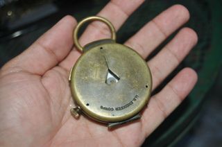 Antique Wwi Us Army Engineer Corps Cruchon & Emons Berne Brass Military Compass