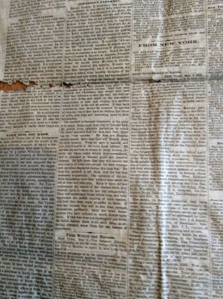 Philadelphia Newspaper Civil War Peace Trial Assassins Proclamation 5/10 1865