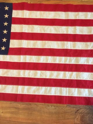 WW2 Era Vintage US 48 STAR AMERICAN FLAG 3 ' x5 ' by PREMIER FAST COLORS 3