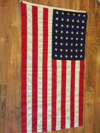 WW2 Era Vintage US 48 STAR AMERICAN FLAG 3 ' x5 ' by PREMIER FAST COLORS 5