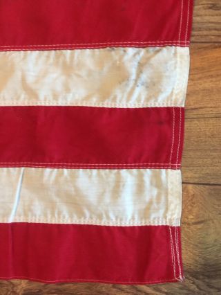 WW2 Era Vintage US 48 STAR AMERICAN FLAG 3 ' x5 ' by PREMIER FAST COLORS 7