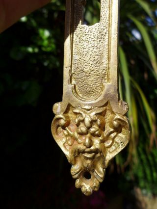 Vintage / antique brass door handle with brass covers project 01 - 09 3