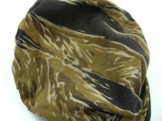 VINTAGE MIKE FORCE beret military TIGER STRIPE US ARMY special forces hat cap 4