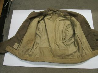 WW2 US ETO Field Jacket British Made 2nd Pattern Wool ROUGH 11