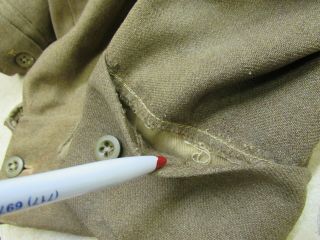 WW2 US ETO Field Jacket British Made 2nd Pattern Wool ROUGH 9