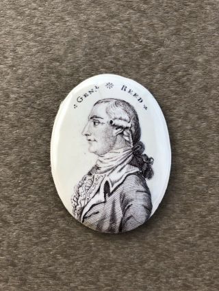 General Joseph Reed Battersea Enamel - Revolutionary War Pennsylvania