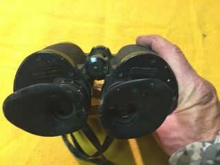 Vintage WWII M15 Military binocular in 3