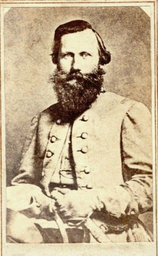 Cdv General Jeb Stuart 1st Virginia Cavalry