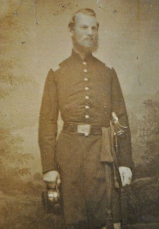 CDV,  Capt.  Charles H.  Tay,  2nd Regiment Jersey Vols.  Infantry 2