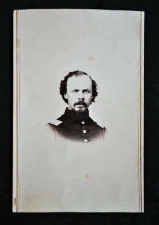 Cdv,  Civil War Infantry Officer