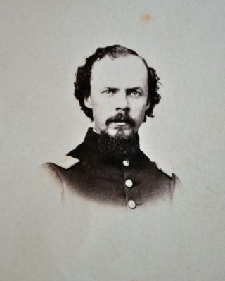 CDV,  Civil War Infantry Officer 2