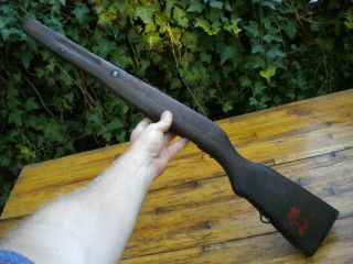 Antique Vietnam War Chinese Sks Wood Rifle Stock 4052 Capture Signed