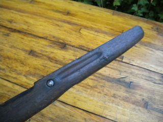 Antique Vietnam War Chinese SKS Wood Rifle Stock 4052 Capture Signed 6