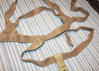 WWII RAF Parachute Type Harness with Post War Quick Release Buckle 4