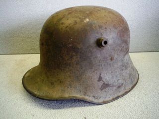 Wwi Ww1 German Steel Helmet Shell