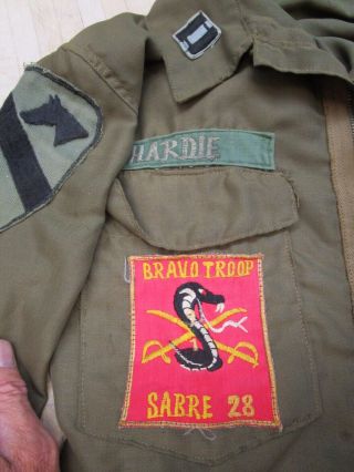 Shirt Army Aviation Crew Member,  1st Calvary,  bravo Troop Sabre 28 2