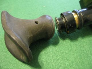 U.  S.  WW1 Warner Swasey Telescopic Scope / M.  1913 Musket Sight & Leather Case N R 8