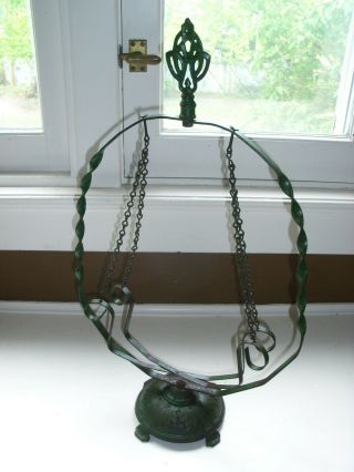 Exceptional Antique Victorian Cast & Wrought Iron Plant Holder