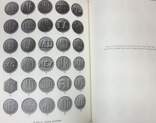 Book E.  M.  COLLAR INSIGNIA 1907 - 1926 by SCIPIO WW1 US ARMY Collar Disk Reference 7