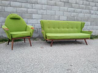 Adrian Pearsall Lounge Chair And Sofa Craft Associates Mid Century Modern